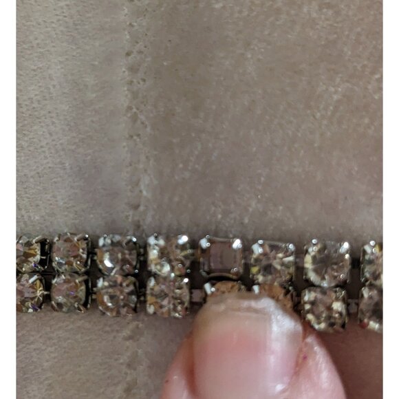 Windsor Raise A Glass Pink Glitter Mini Dress With Rhinestone Straps - Picture 7 of 13